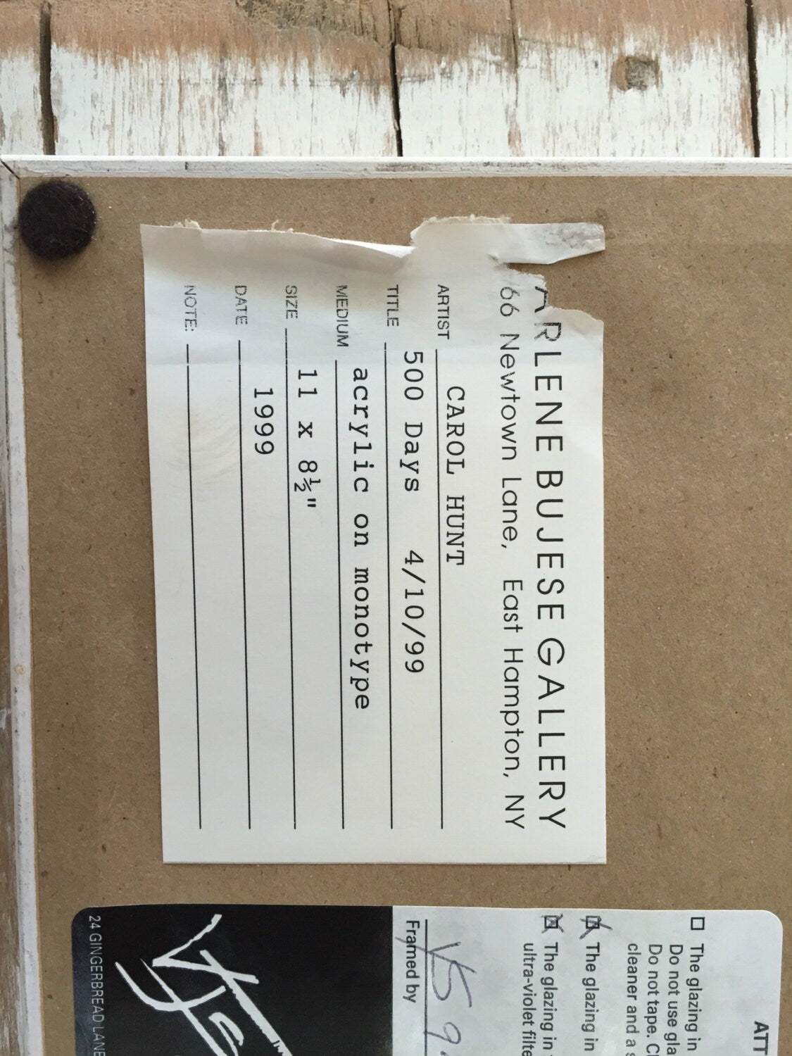 500 Days by Carol Hunt