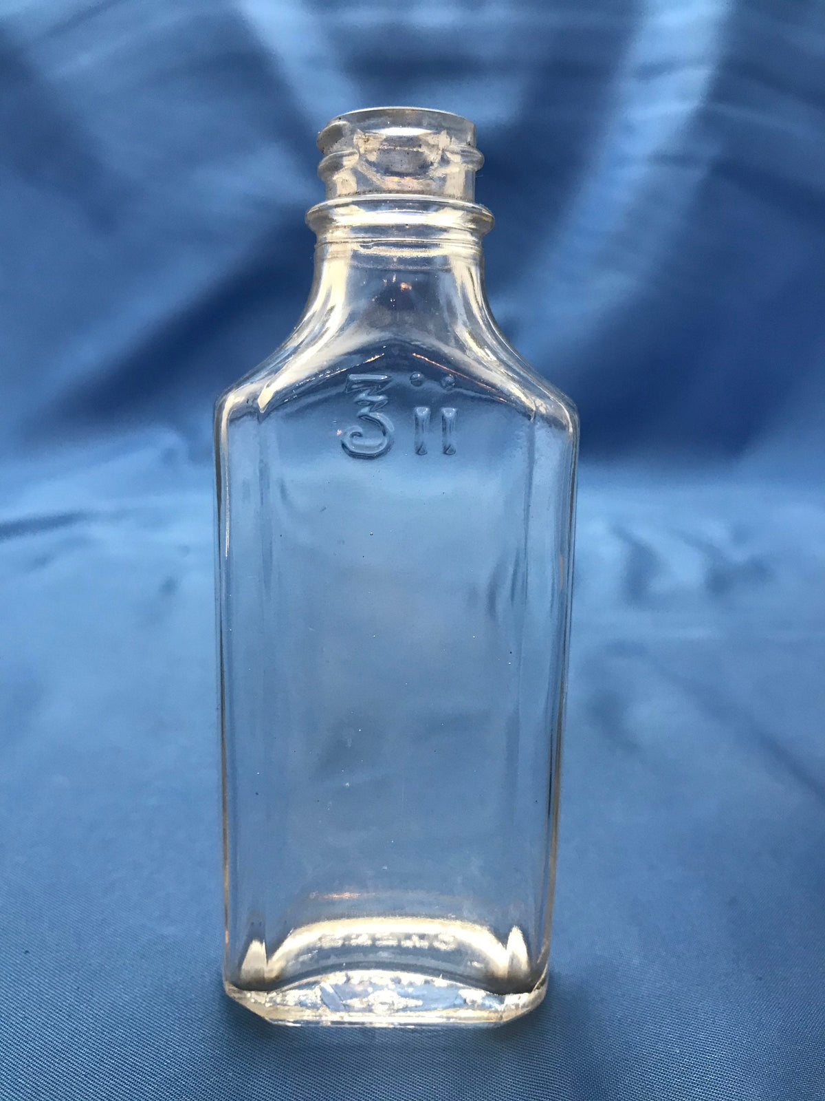 Vintage Owens Apothecary Bottle with Lid Cap