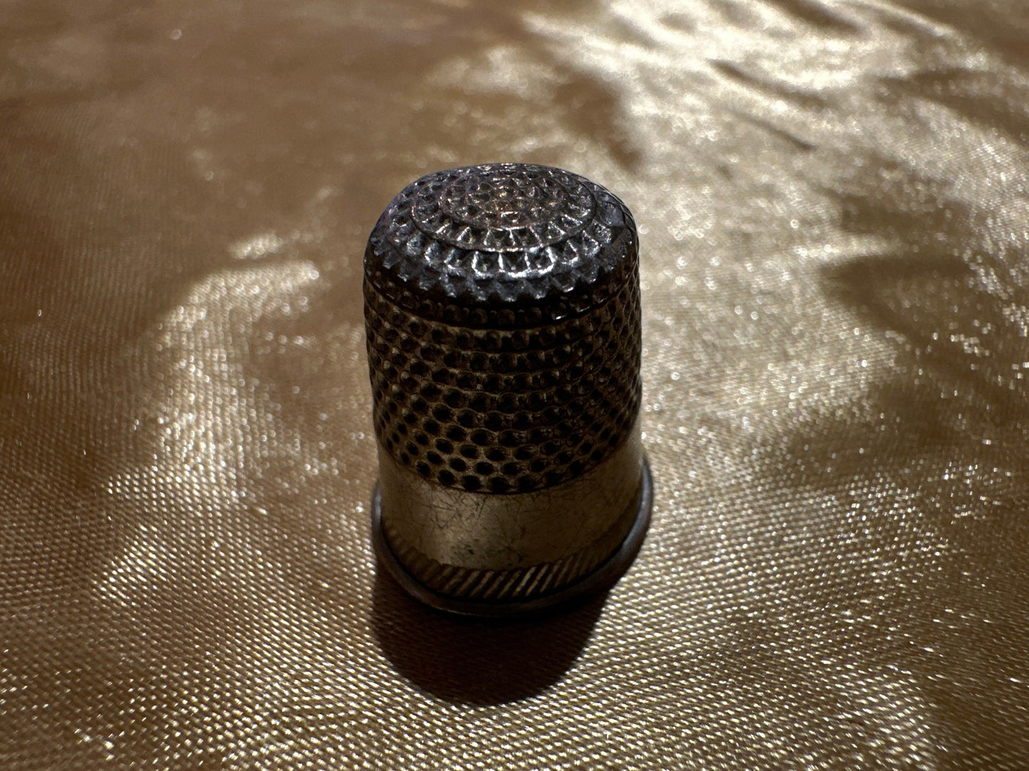Vintage Silver Thimble | Mini Size | Home & Living