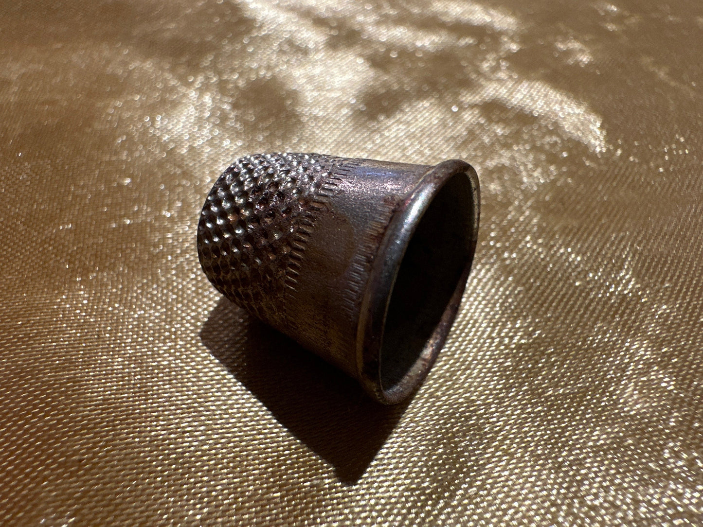 Vintage Silver Thimble | Medium Size | Home & Living