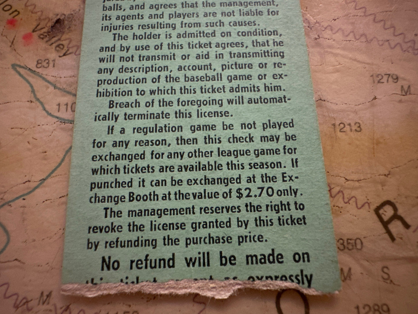 Vintage 1964 Yankee Stadium Ticket | Memorabilia