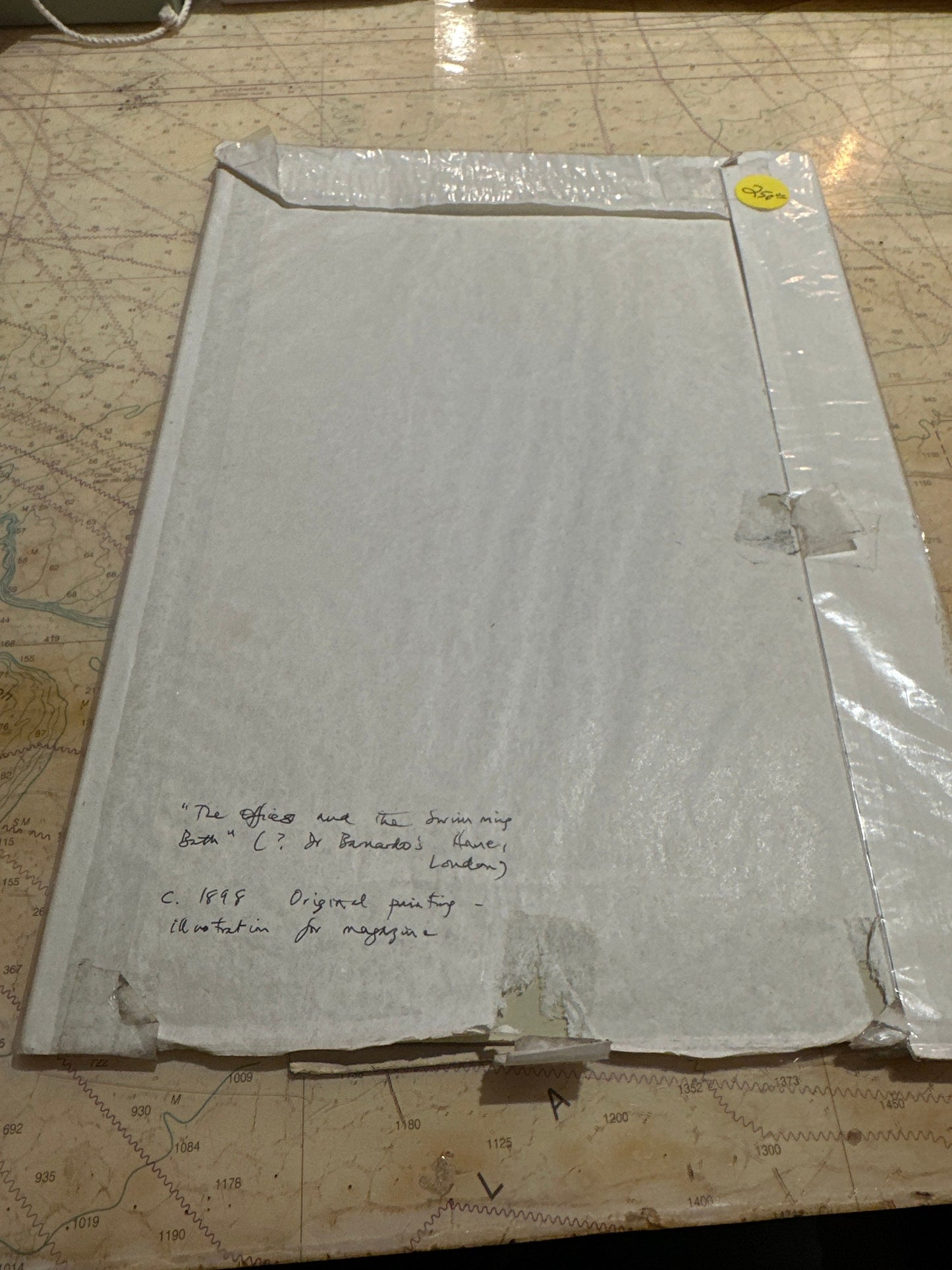 1898 Original Painting/Illustration For Magazine | Vintage memorabilia