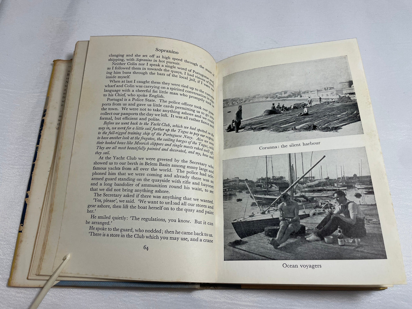 Sopranino by Patrick Ellam & Colin Mudie, Autobiography, Vintage Journal, Ocean Voyage, 1950's Story