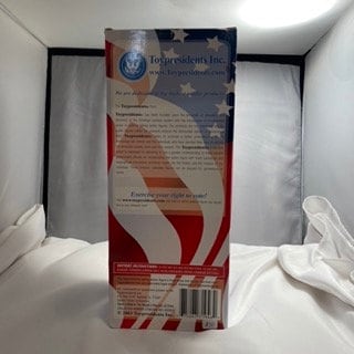 President George Bush Talking Action Figure 2000 Edition, Collectible Toy, Political Memorabilia, Presidential Figure
