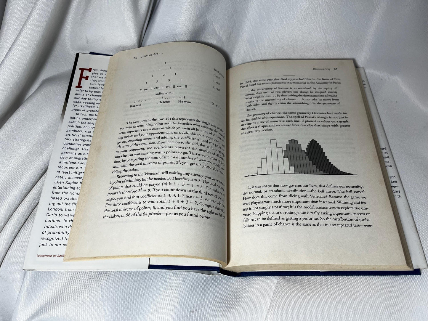 Chances Are: Adventures in Probability Book, Michael Kaplan, Ellen Kaplan, 2006 First Edition, Hardcover