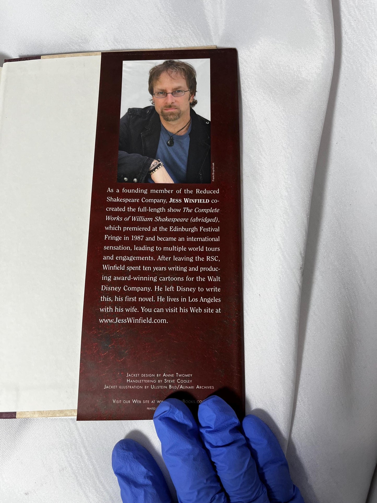 2008 "My Name is Will" Novel Hardcover First Edition, Shakespeare Novel, Literature Gift