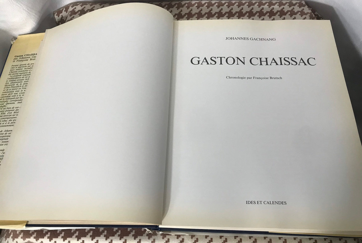 Gaston Chaissac by Johannes Gachnang | Art Book