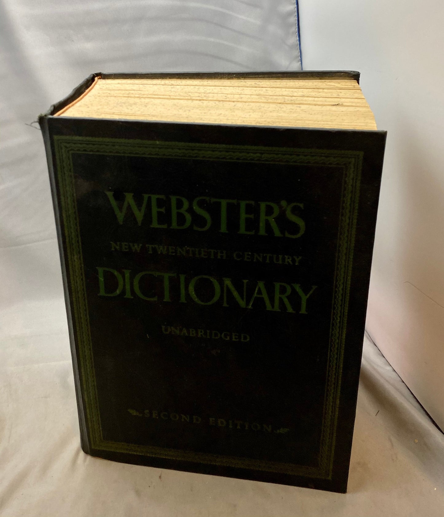 1956 Webster’s New 20th Century Dictionary; Unabridged 2nd Edition