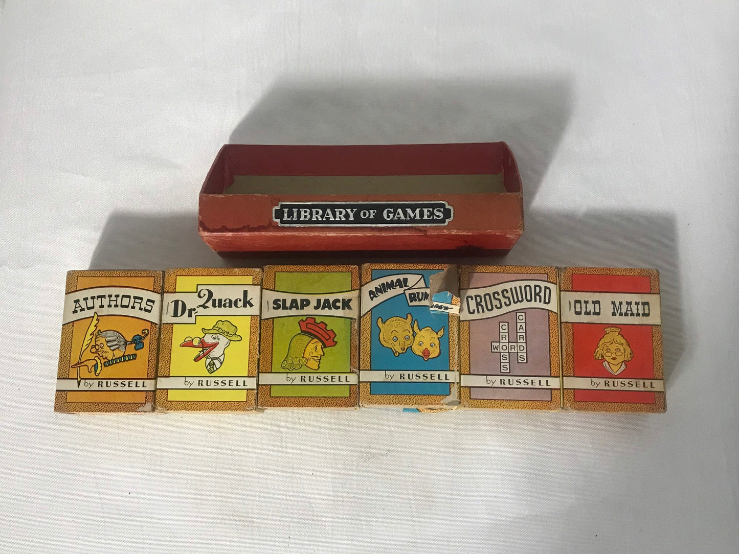 Vintage Library Of Games Set of 6 | Toys & Games