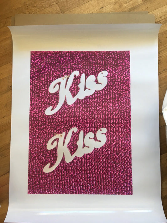 Kiss Kiss Photographic Print