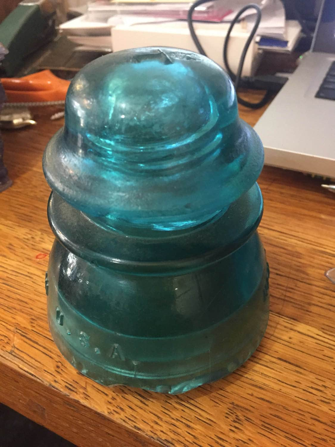 Hemingray no. 42 antique glass insulator