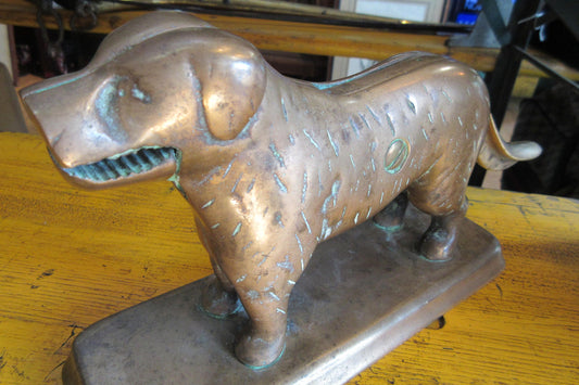 Canine Vintage Solid Brass Nutcracker