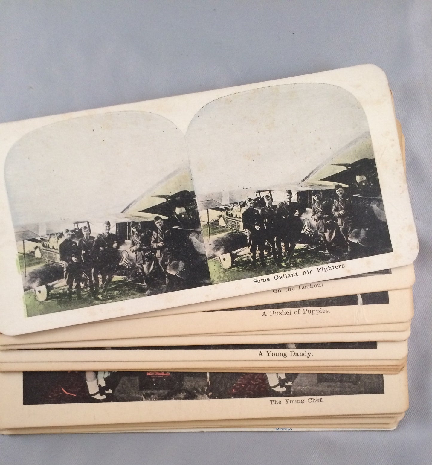 stereographs 25 set "Boys Will Be Boys