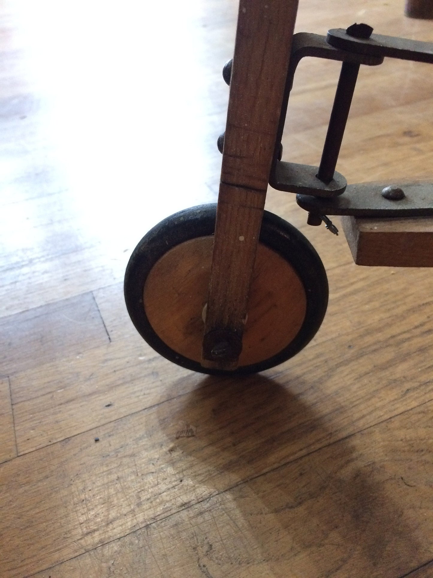 Vintage Wooden Scooter