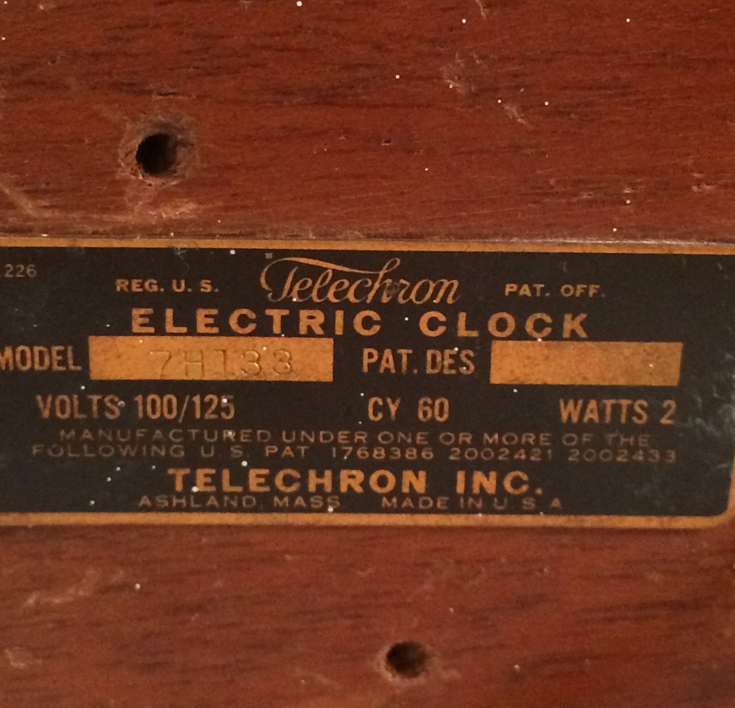 Telehorn Alarm Clock 7H133