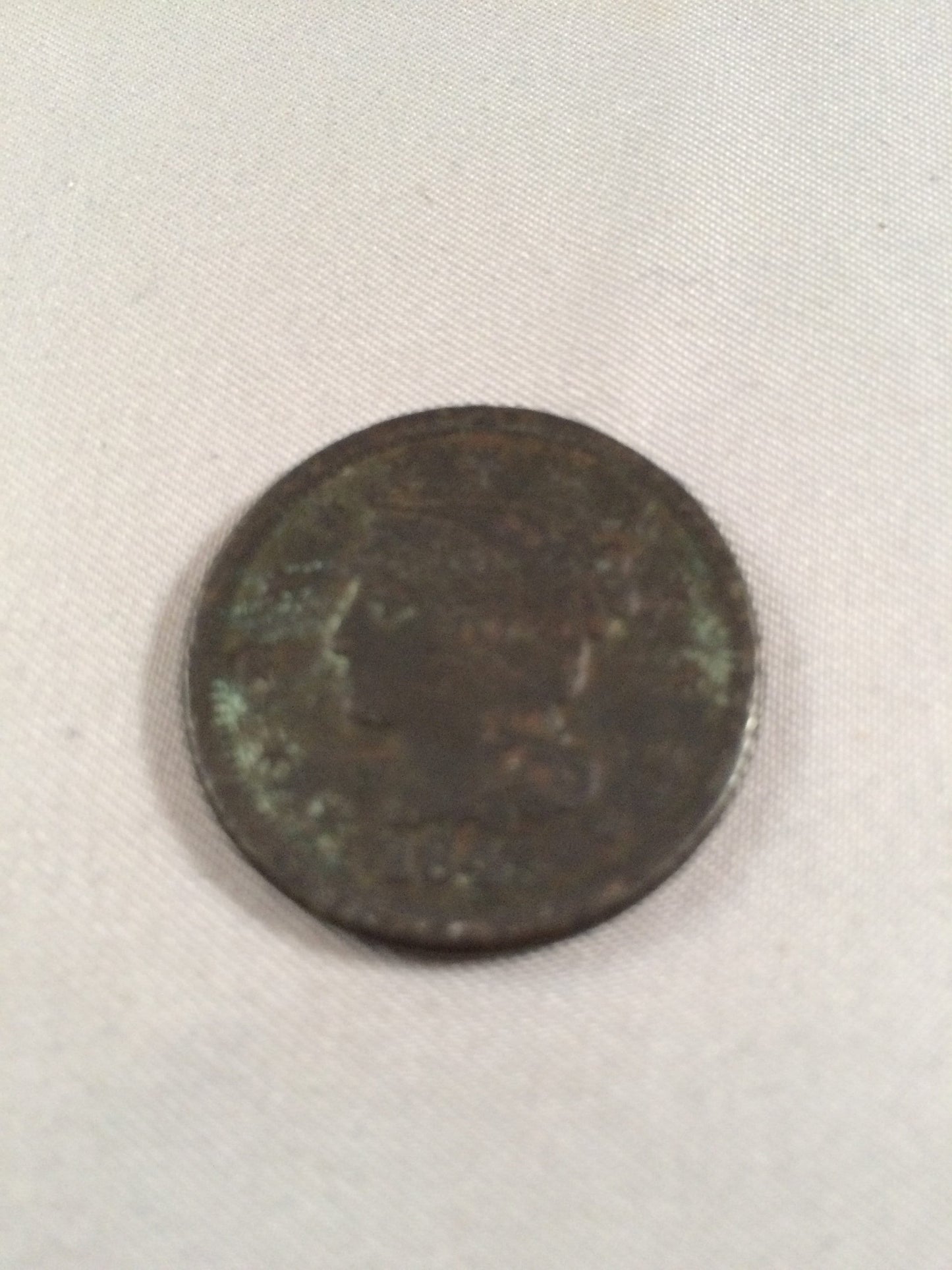 Vintage 1845 Braided Hair, Liberty Head Large Cent | Collectible Items