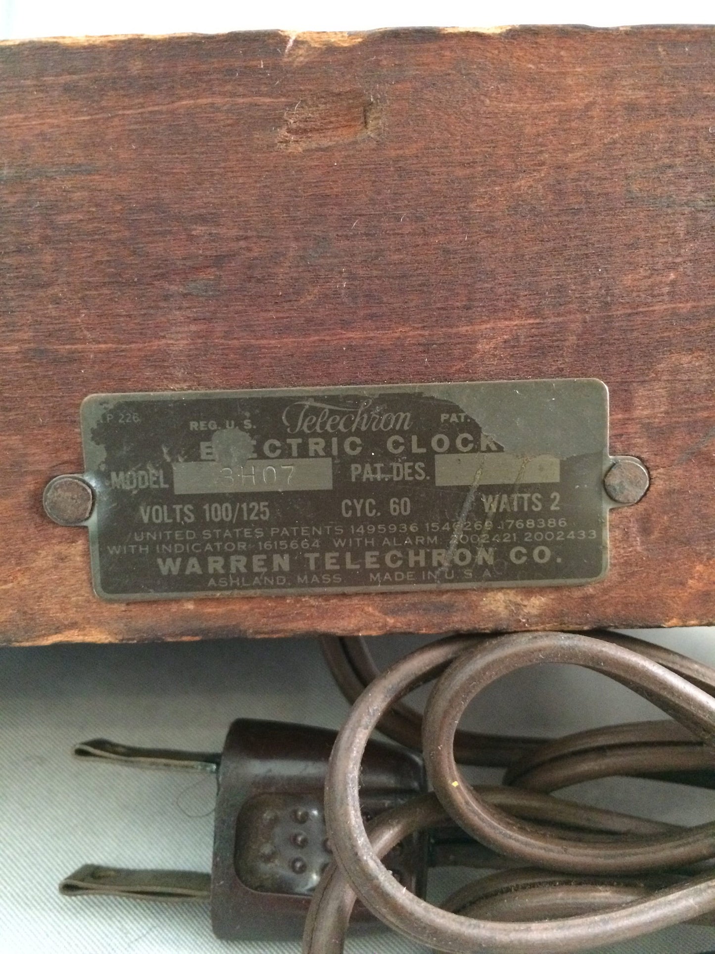 1940’s Telechron 3H07 Clock