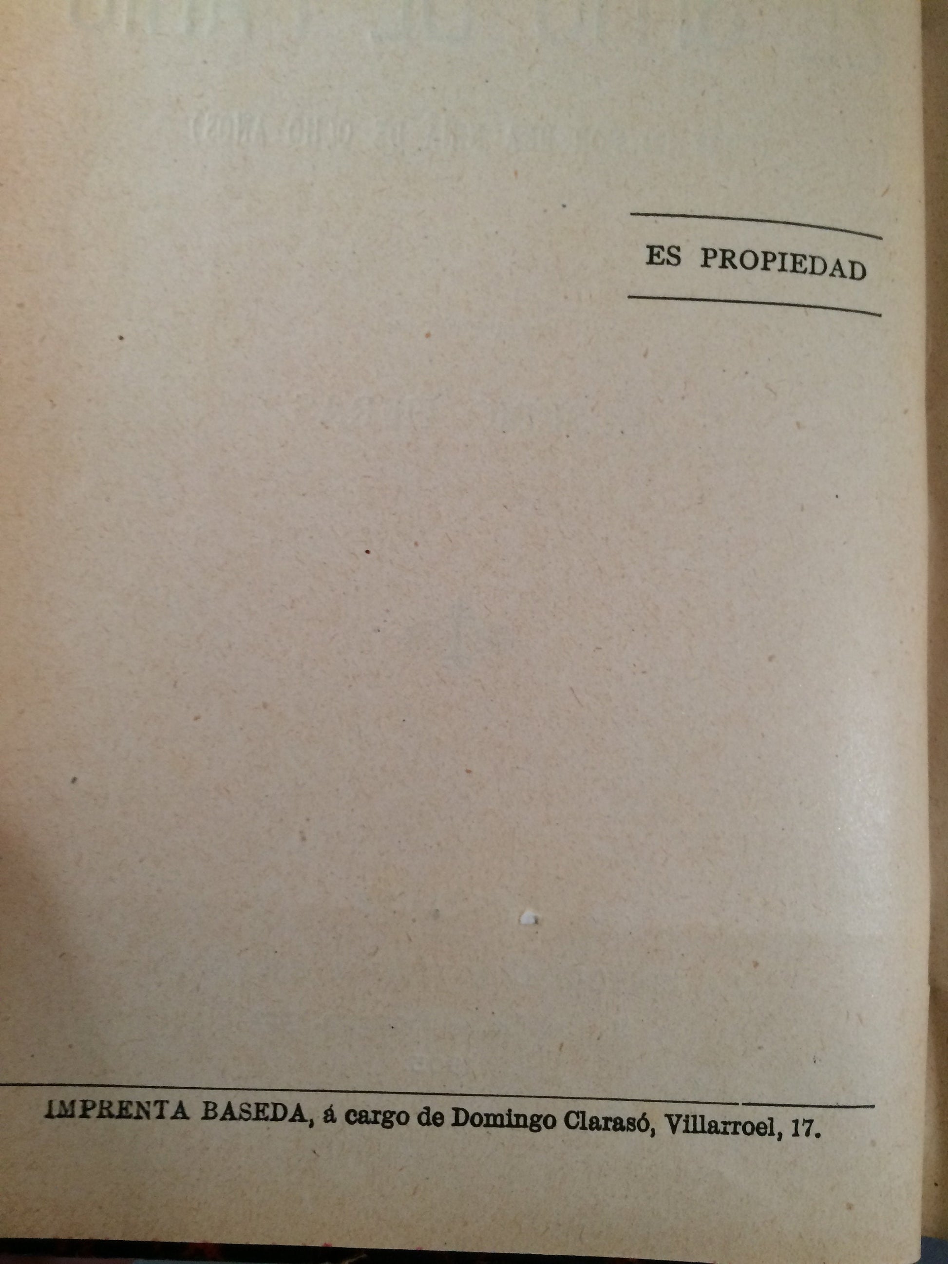 Vintage El Sitio De Paris Eusebio Heras (1905)