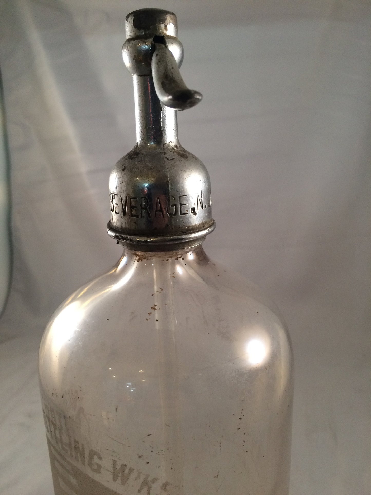 Bacon Bottling Wks company in Hartford Conn Bottle