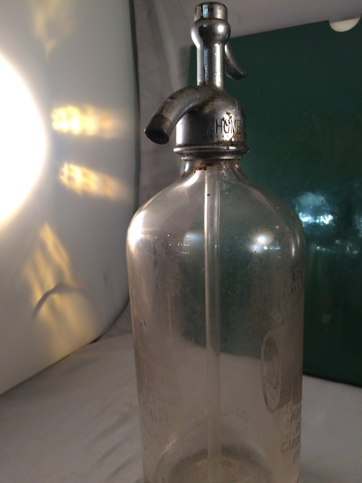 Bacon Bottling Wks company in Hartford Conn Bottle