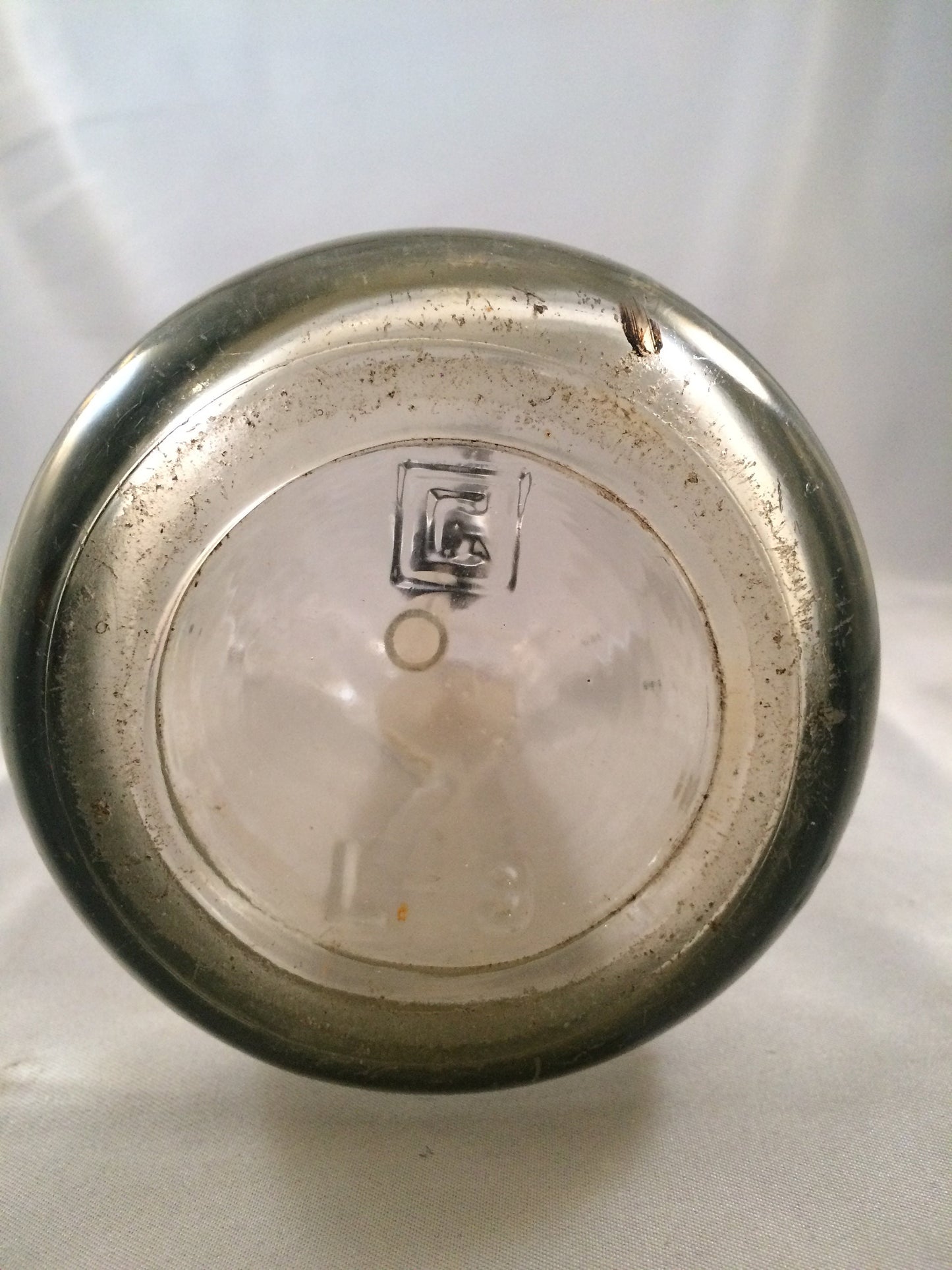 Vintage Clear Glass Magnet Bottling Seltzer Bottle, 1941 Brooklyn, NY