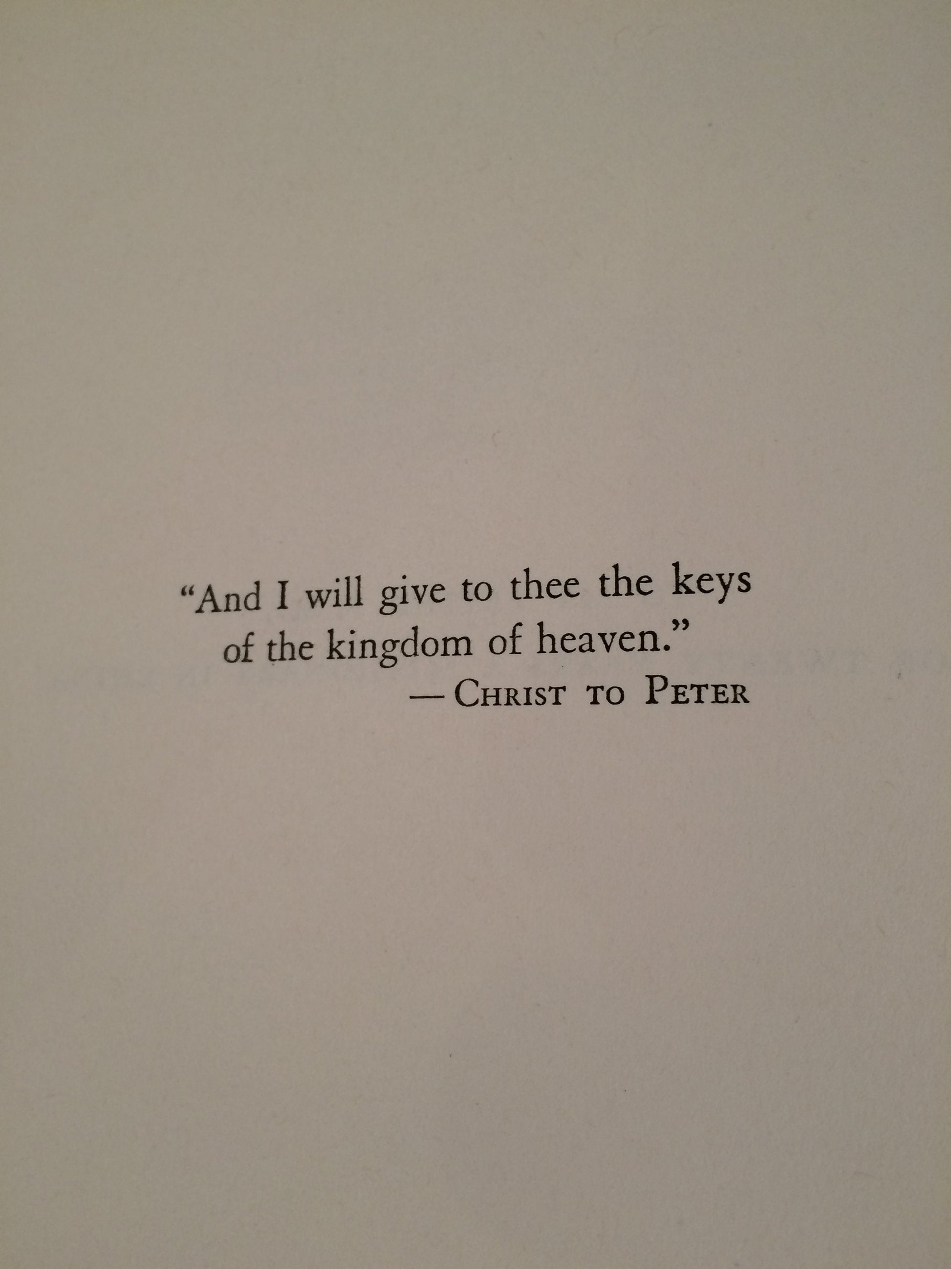 A.J. Cronin "The Keys to the Kingdom" 1941 Book