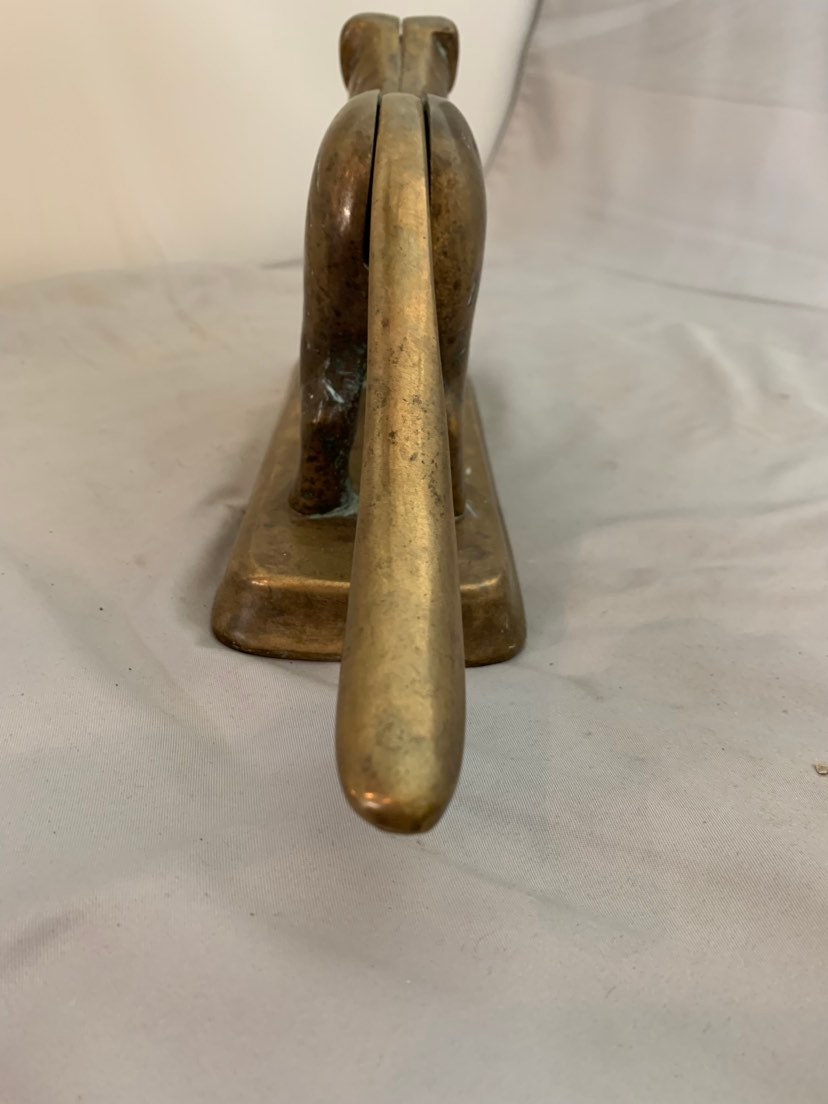 Canine Vintage Solid Brass Nutcracker