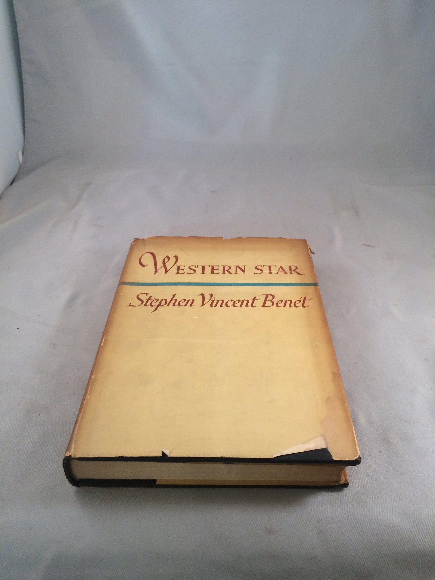 First Edition "Western Star" by Stephen Vincent Benet 1943