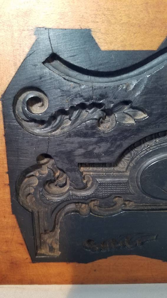 19th Century Plaster Trim Mold