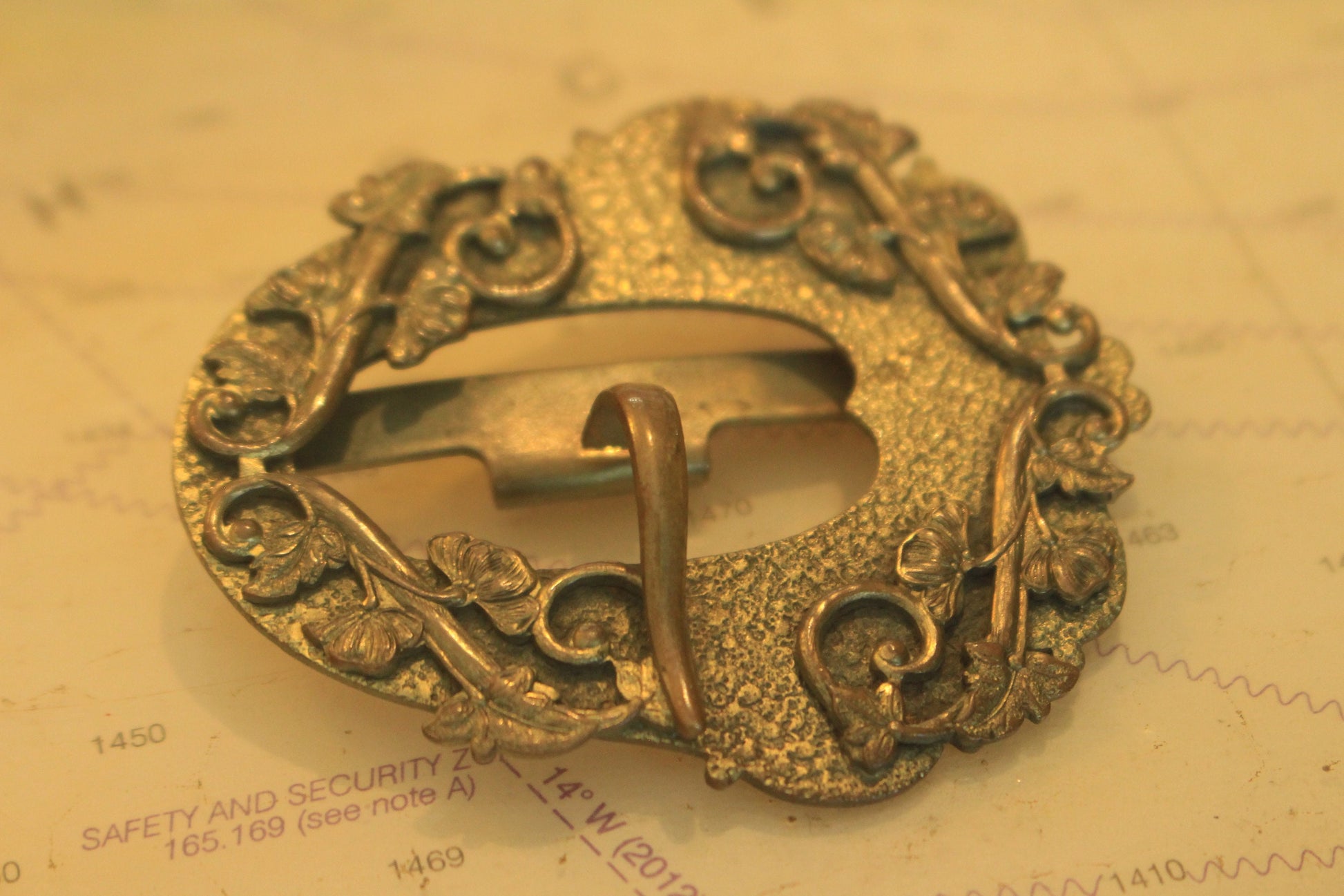 Intricate Vintage Belt Buckle