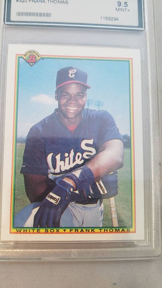 1990 Bowman #320 Frank Thomas Baseball Card