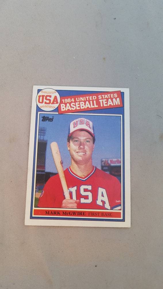 1985 Topps #401 Mark McGwire Baseball Card