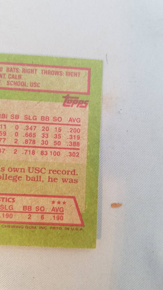 1985 Topps #401 Mark McGwire Baseball Card