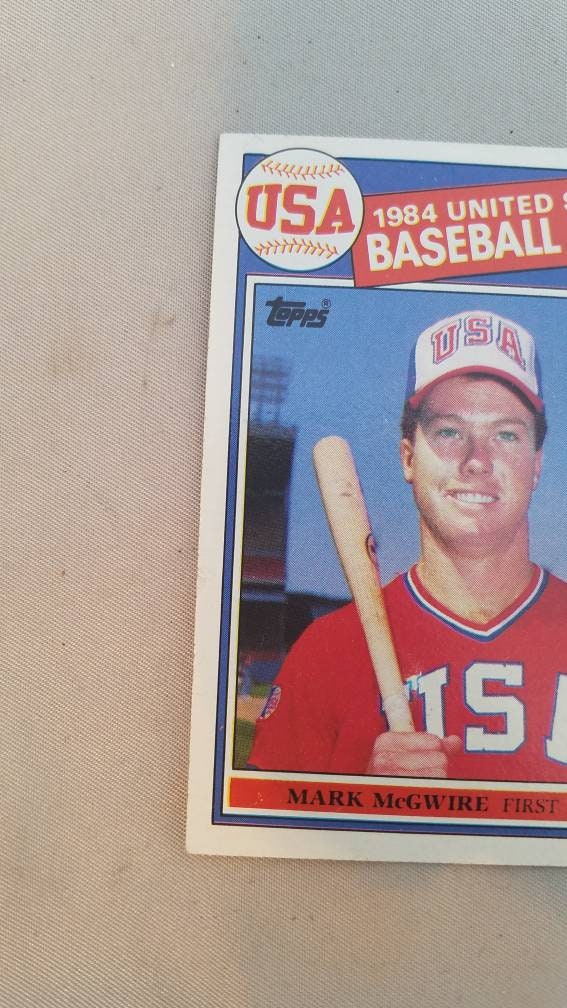 1985 Topps #401 Mark McGwire Baseball Card