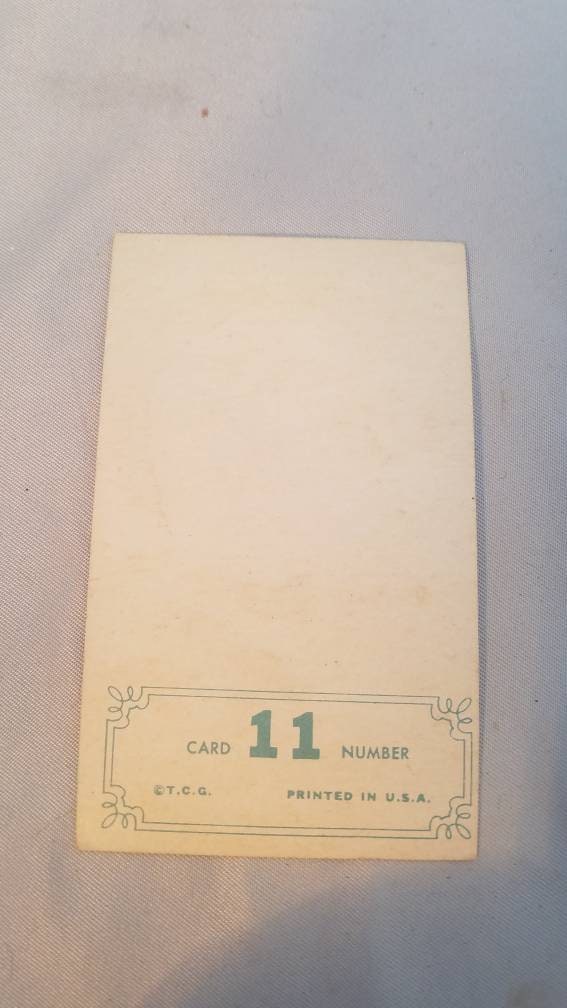 1965 Topps Embossed Mickey Mantle Card #11