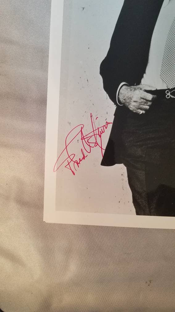 Vintage Fred Astaire Autographed Photograph | Collectible Memorabilia