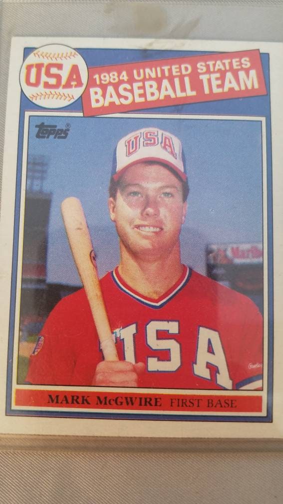 1985 Topps #401 Mark McGwire Baseball Card