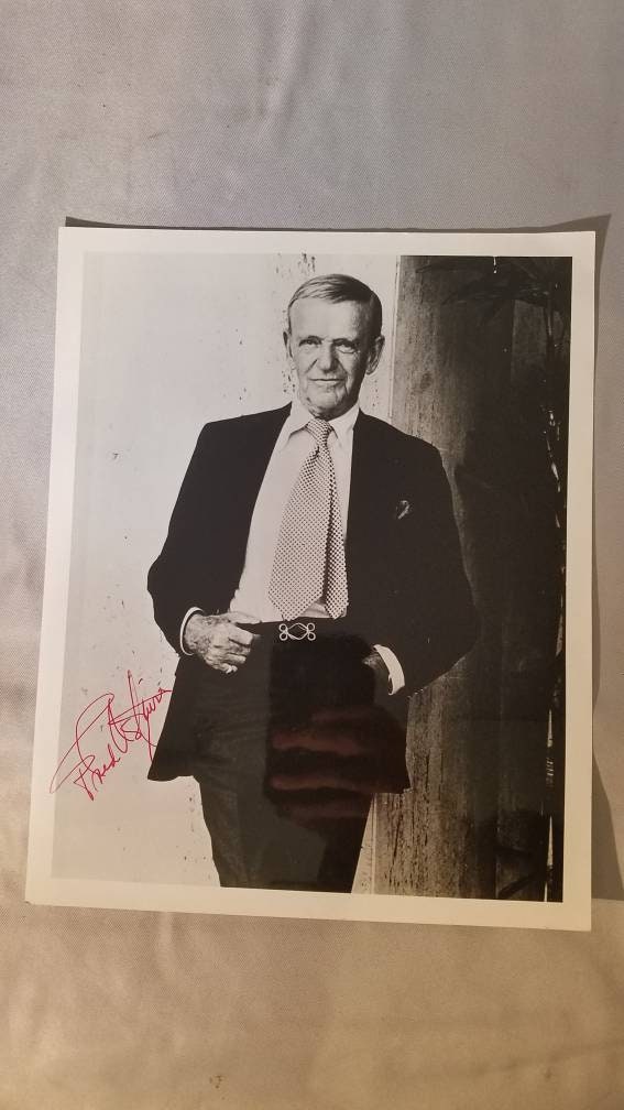 Vintage Fred Astaire Autographed Photograph | Collectible Memorabilia