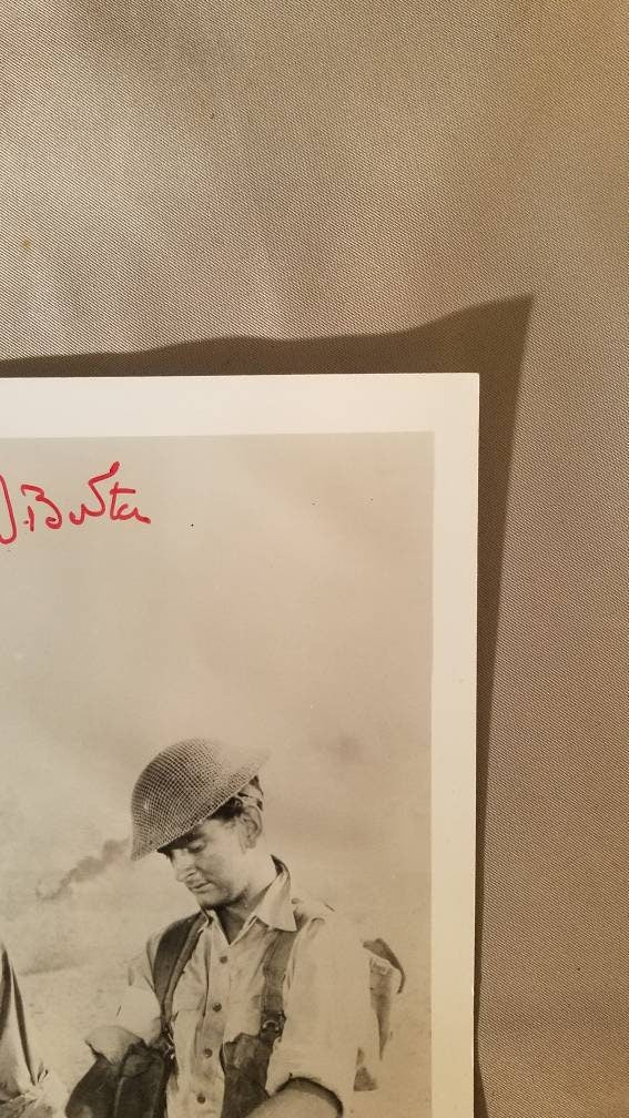 Vintage Richard Burton Autographed Photograph | Collectible Memorabilia