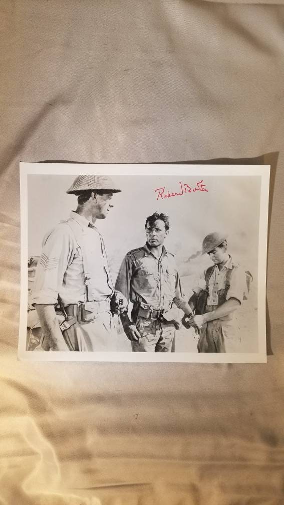 Vintage Richard Burton Autographed Photograph | Collectible Memorabilia
