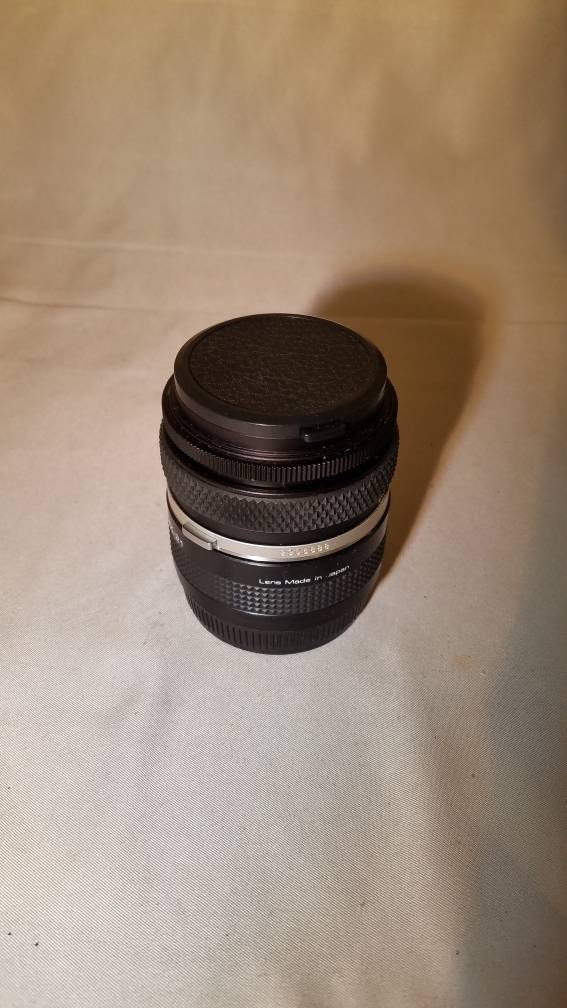 minolta 50mm 1.8 Camera Lens with MC Tele Converter