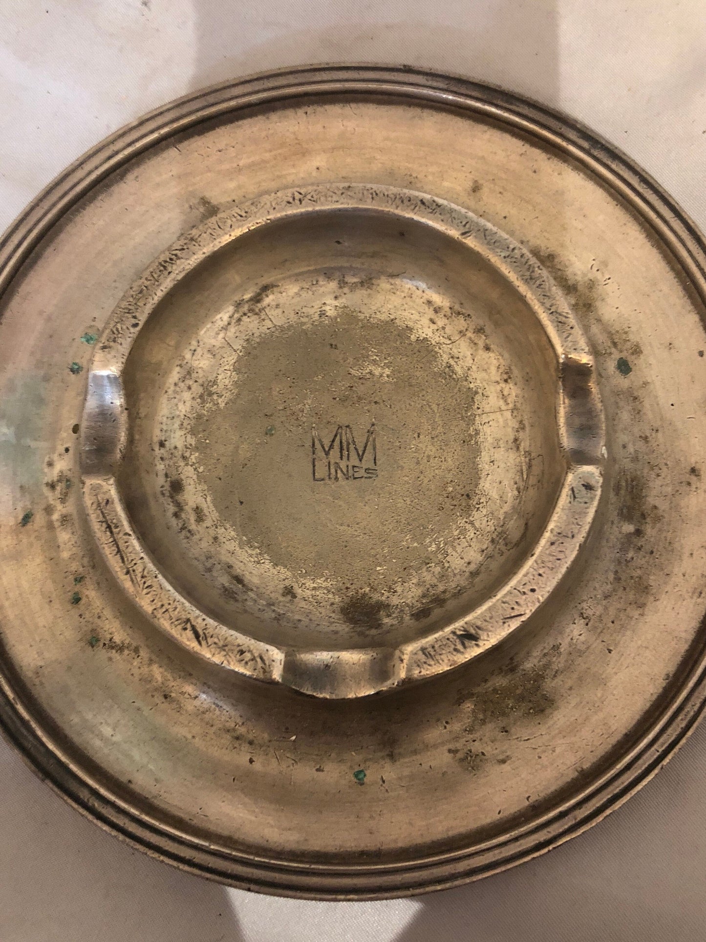 Mesmar French Shipping Line Ashtray