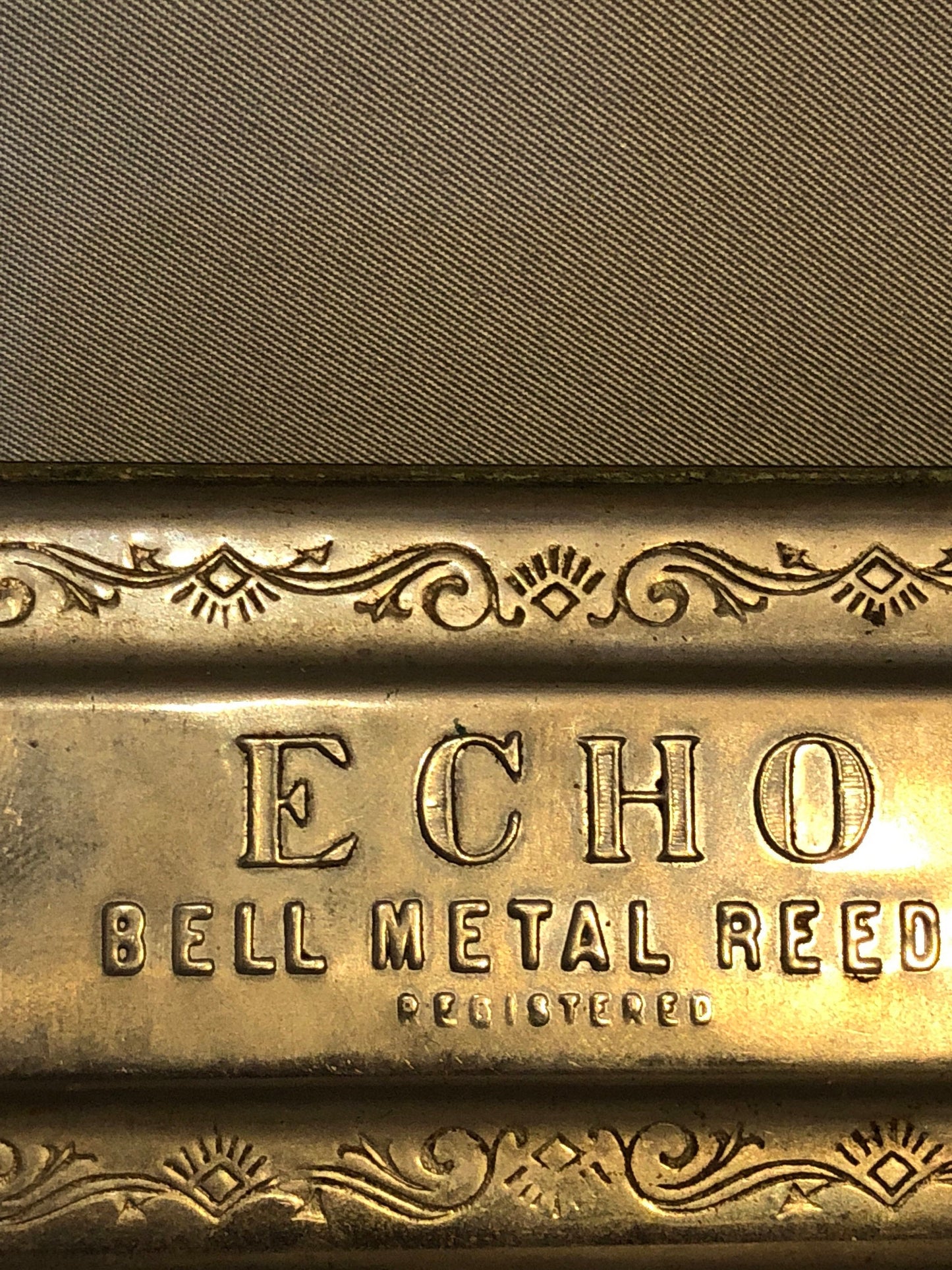 Vintage Hohner Echo Harp Harmonica, Double-Sided Harmonica, Musical Instrument, Blues Harp, Vintage Music Gift