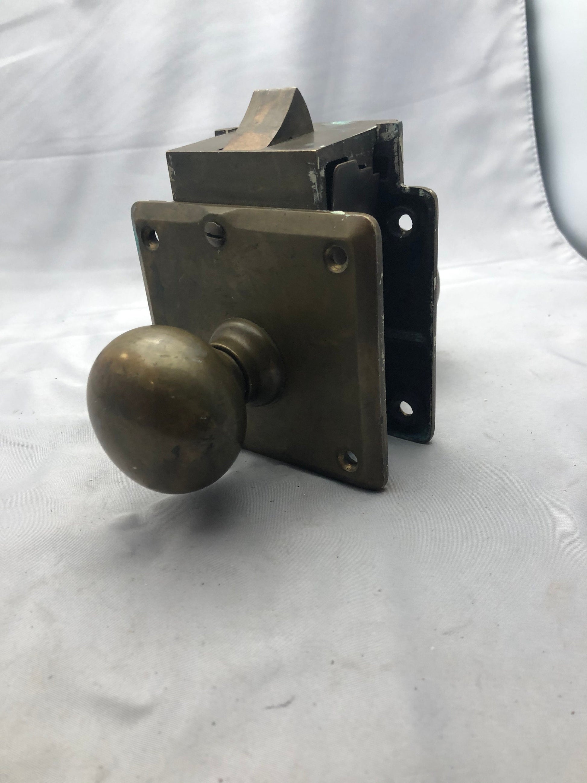 Antique Copper Door Knob Mechanism