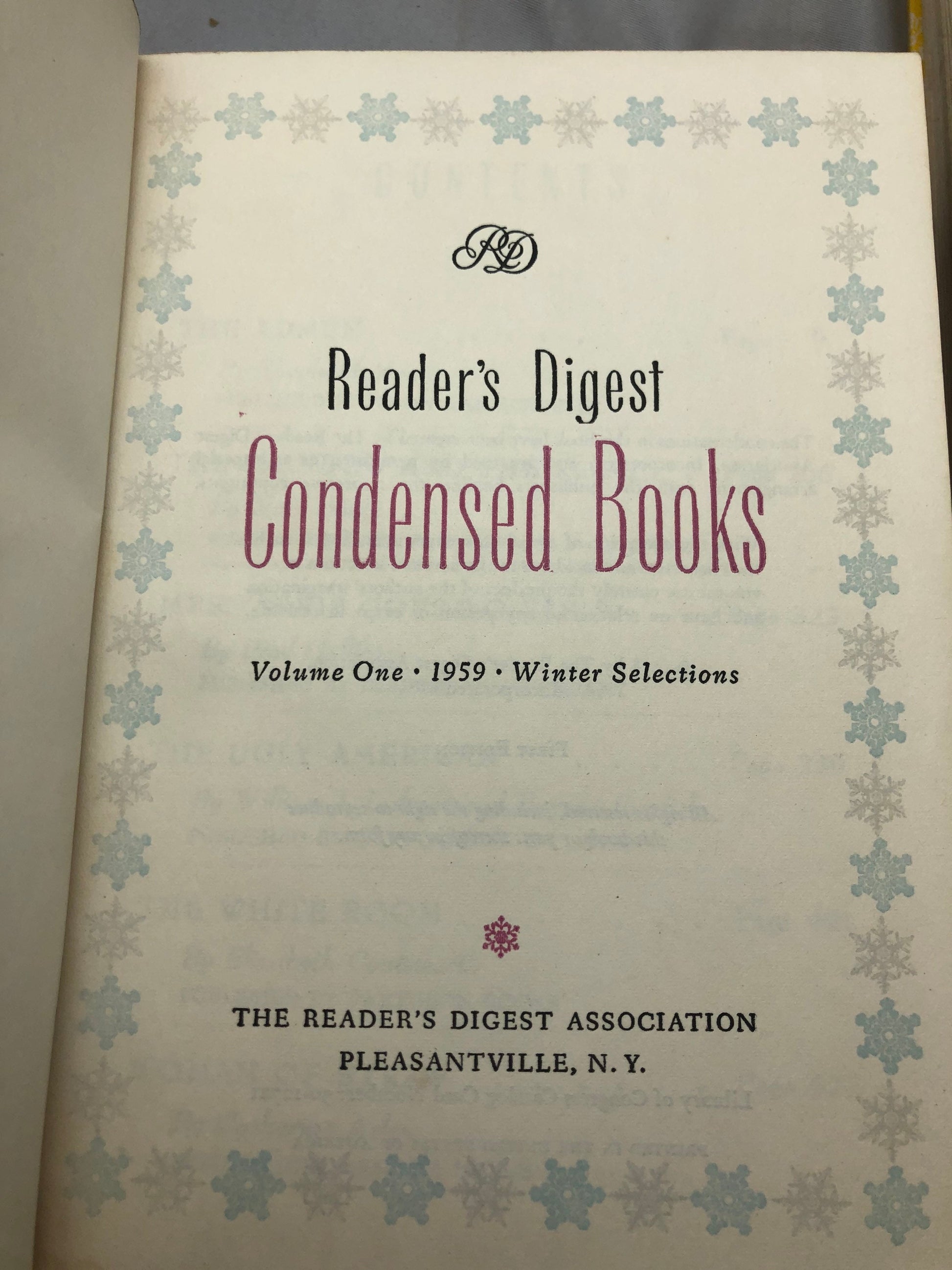 Reader's Digest Condensed Books | Volumes 1 and 3 by Various Authors | Literature