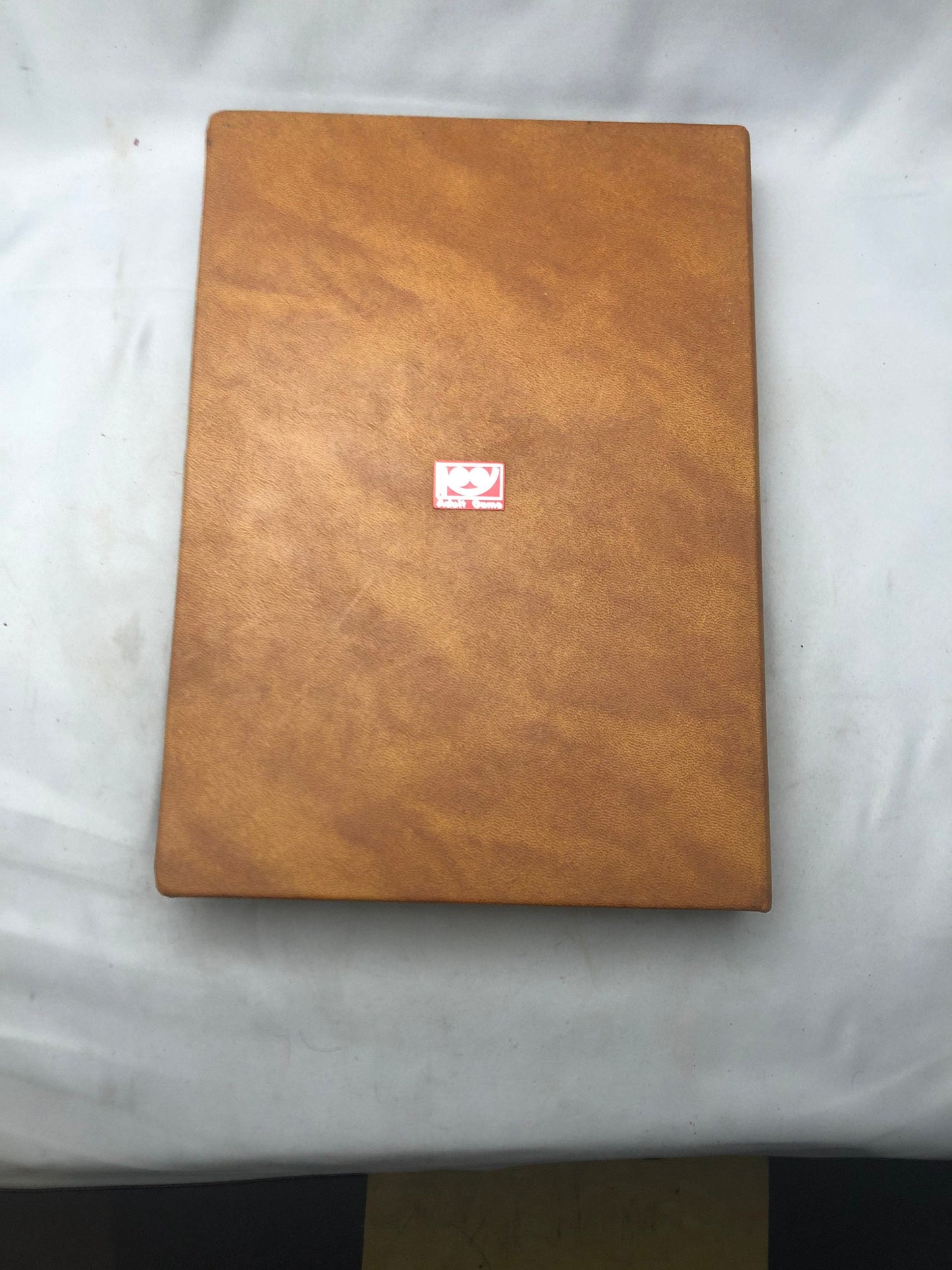 Vintage Pleather Backgammon Set