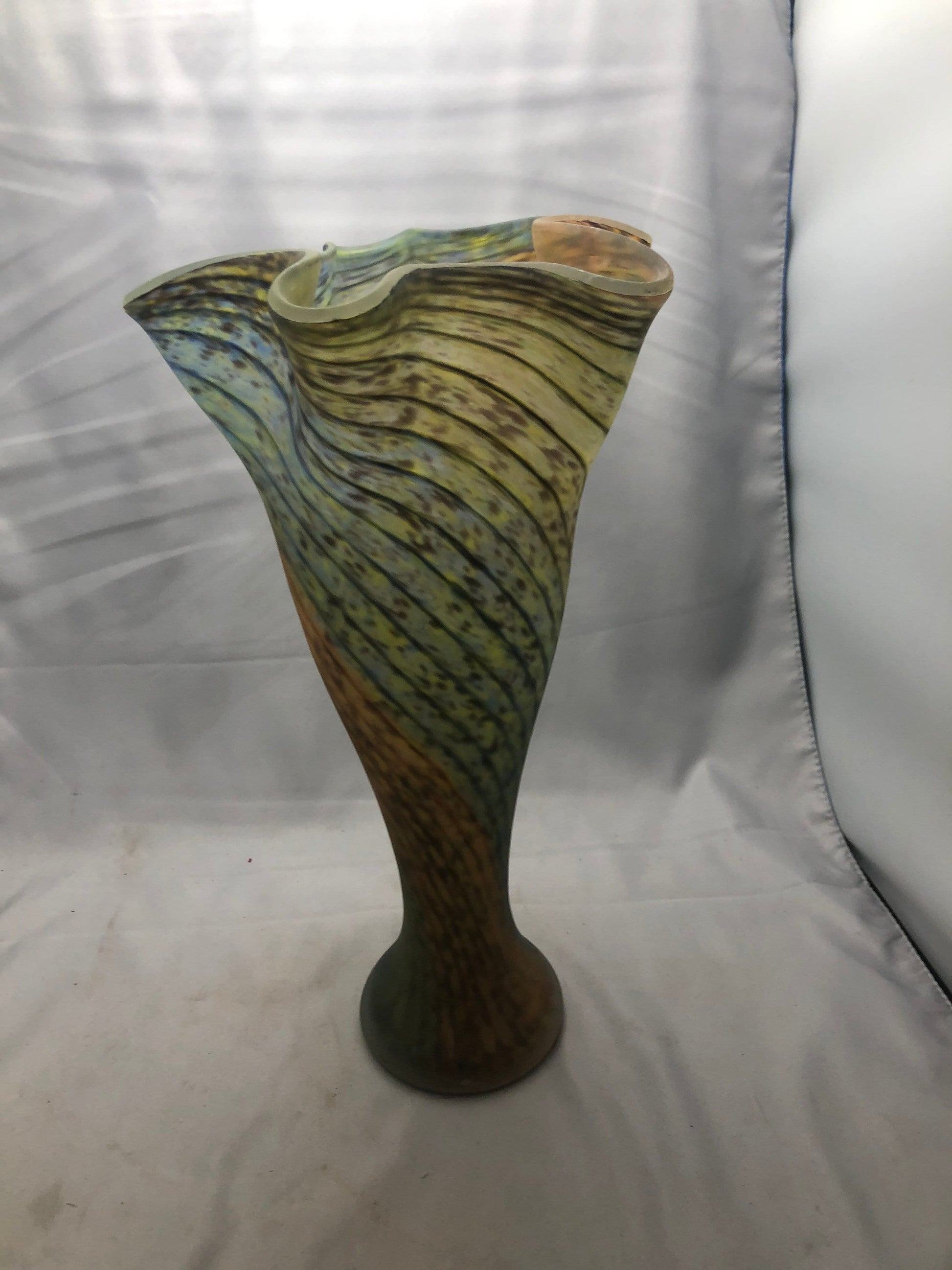 Vintage Ventian Glass Vase