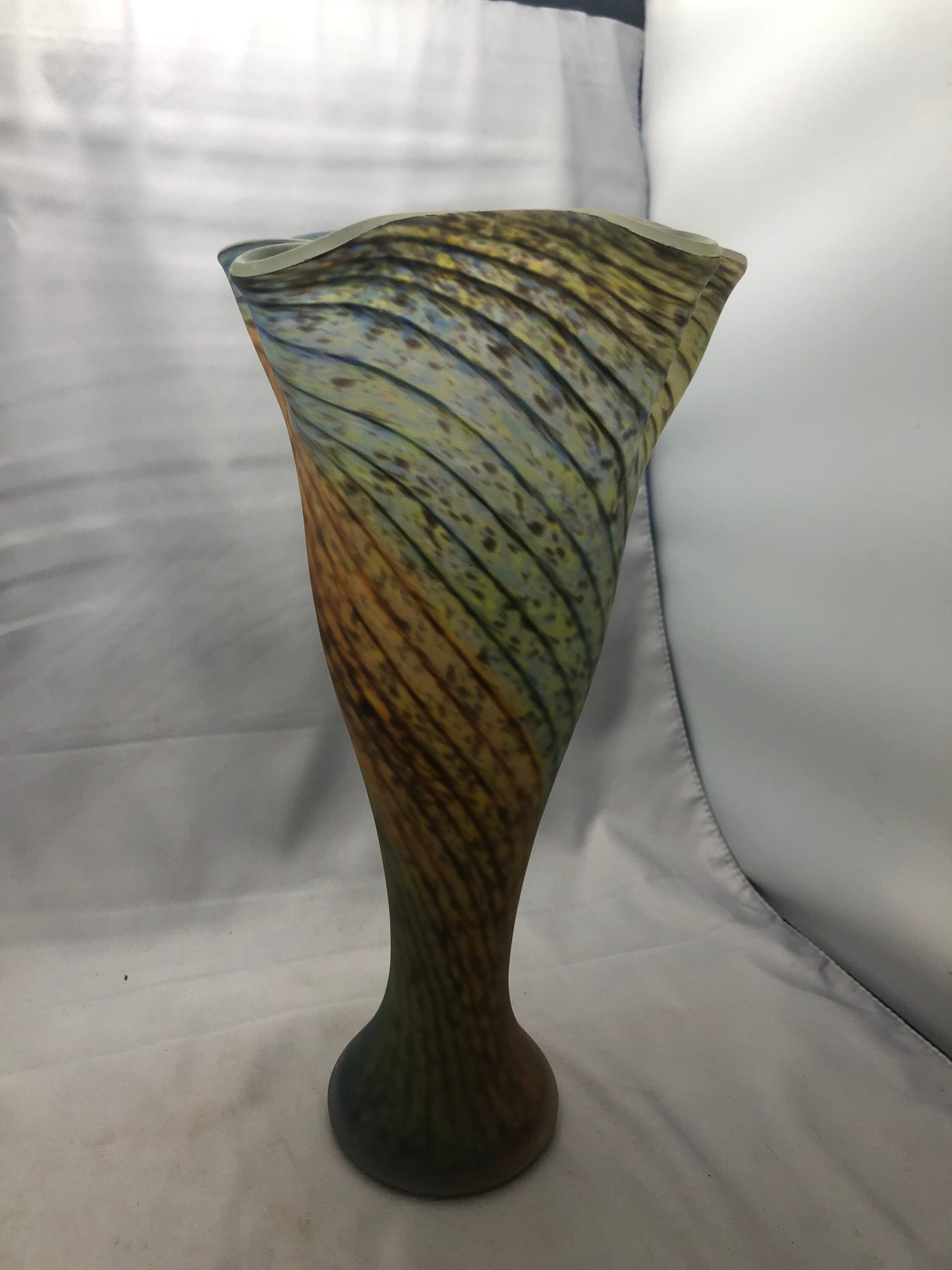 Vintage Ventian Glass Vase