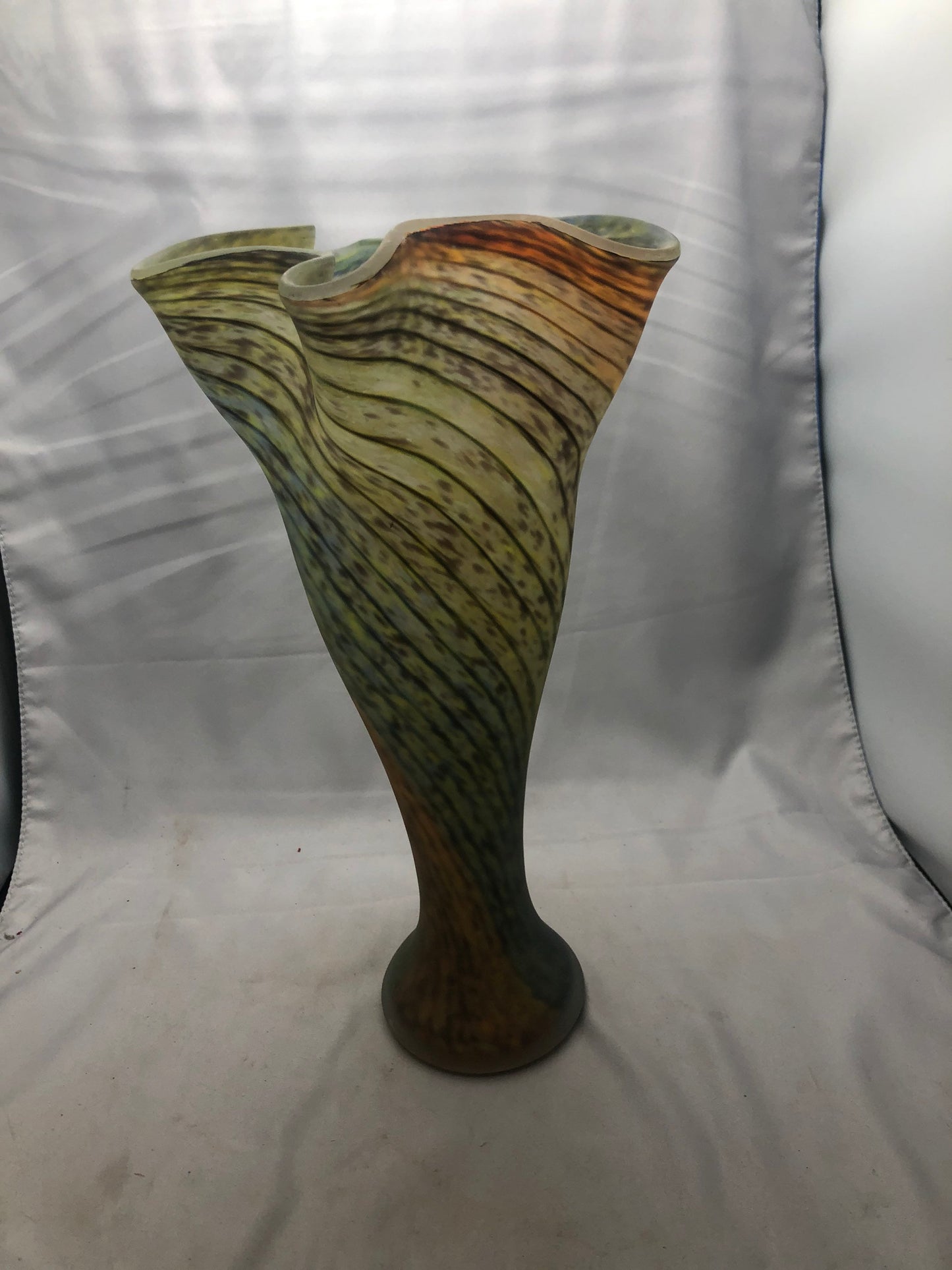 Vintage Ventian Glass Vase