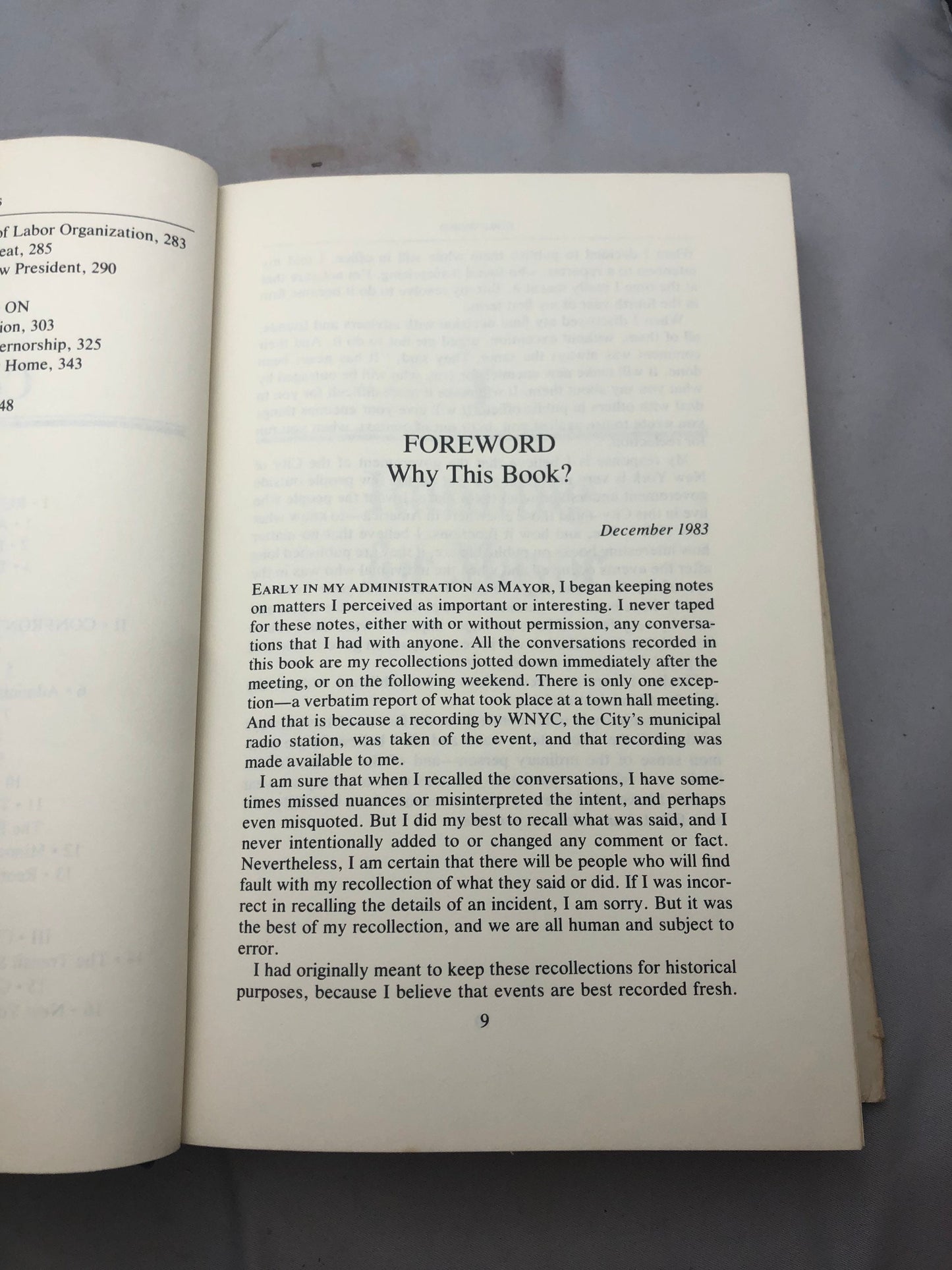 1984 'Mayor' by Edward Koch Paperback Edition, Political Memoir, NYC History Book, Mayor Biography, Urban Politics